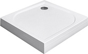 Radaway Delos C Душевой поддон из акрила, 100х100х15,5h см, цвет: белый глянцевый 4C11170-03
