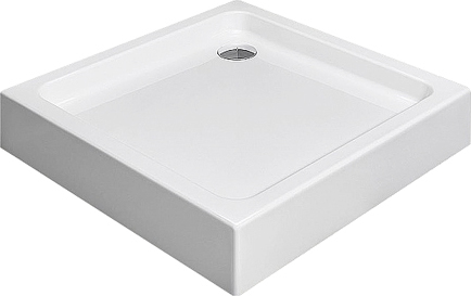 Radaway Siros C Compact Душевой поддон из акрила, 80х80х17h см, цвет: белый глянцевый SBC8817-2