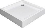 Radaway Siros C Compact Душевой поддон из акрила, 80х80х17h см, цвет: белый глянцевый SBC8817-2