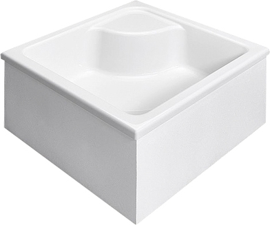 Radaway Naxos C Душевой поддон из акрила, 90х90х41h см, цвет: белый глянцевый SNC9941-28