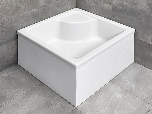 Radaway Naxos C Душевой поддон из акрила, 90х90х41h см, цвет: белый глянцевый SNC9941-28