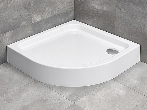Radaway Siros A Compact Душевой поддон из акрила, 80х80х17h см, цвет: белый глянцевый SBA8817-2