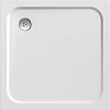Ravak Perseus Pro Chrome Поддон для душа 90x90x3h см, цвет: белый XA047701010