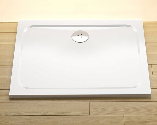 Ravak Gigant Pro Chrome Поддон для душа 110х80x3h см, цвет: белый XA04D401010