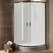 Radaway Premium Plus A Душевой уголок 100х190h см, универсальный, Easy Clean, цвет: хром глянцевый 30423-01-06N