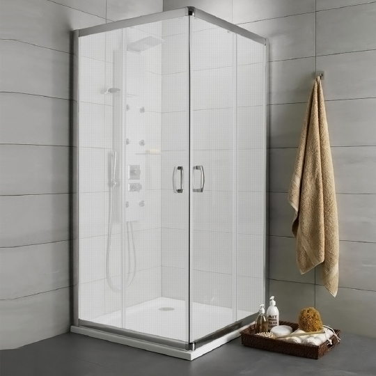 Radaway Premium Plus C Душевой уголок 90х190h см, универсальный, Easy Clean, цвет: хром глянцевый 30453-01-06N