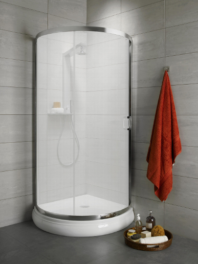 Radaway Premium Plus B Душевой уголок 90х190h см, универсальный, Easy Clean, цвет: хром глянцевый 30473-01-06N