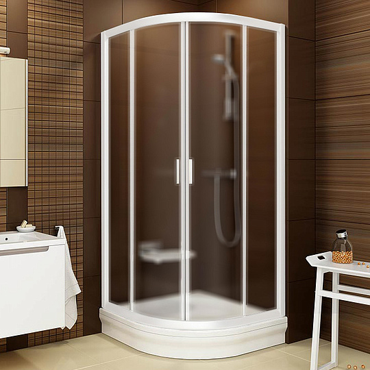 Ravak BLCP4 Blix Душевой уголок 79,5x190h см, рифленое стекло 6 мм, цвет: белый 3B240100ZG