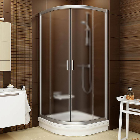 Ravak BLCP4 Blix Душевой уголок 79,5x190h см, рифленое стекло 6 мм, цвет: сатин 3B240U00ZG