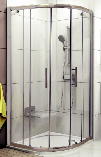 Ravak XP2CP4 Душевой уголок 89,5x190h см, прозрачное стекло 5 мм, цвет: хром X3B270C00Z1C