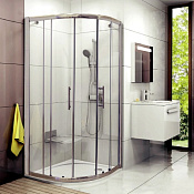 Ravak XP2CP4 Душевой уголок 89,5x190h см, прозрачное стекло 5 мм, цвет: хром X3B270C00Z1C