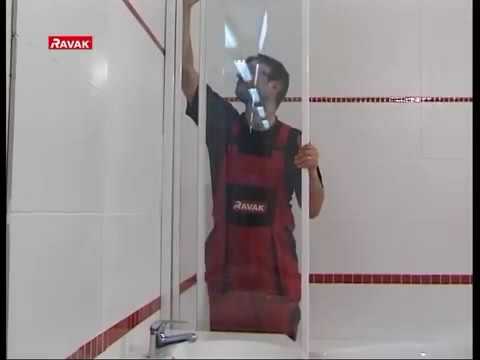 Ravak VSK2 Supernova Шторка на ванну правая 99x150h см, прозрачное стекло 3 мм, цвет: белый 76P9010041