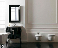 Galassia Ethos Биде подвесное 38х55 см, с переливом, цвет: белый глянцевый 8440M