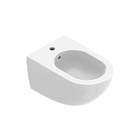 Catalano Sfera Биде подвесное 35x54 см, 1 отв., с переливом, покр. Cataglaze, цвет: белый глянцевый 1BSF5400