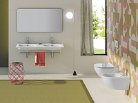 Catalano Sfera Биде подвесное 35x54 см, 1 отв., с переливом, покр. Cataglaze, цвет: белый глянцевый 1BSF5400