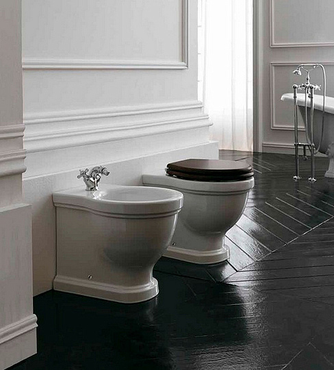 Galassia Ethos Биде напольное, цвет: белый 8438M