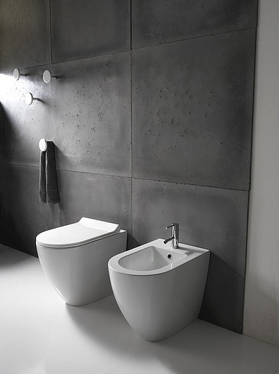 Galassia Dream Биде напольное, цвет: белый 7311