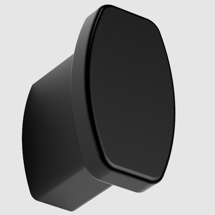 Colombo Design Trenta Крючок для полотенец, подвесной, цвет: matt graphite BPT17.GM