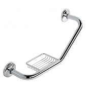 Colombo Design Universali Поручень для ванны с мыльницей 30,5 см, цвет: chrome B9722.CR
