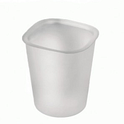 Colombo Design Alize Стакан для ванной запасной, матовое стекло, цвет: white B2552-VAN