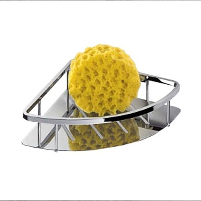 Colombo Design Angolari Угловая полочка, подвесная, цвет: chrome B9642.CR