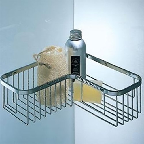 Colombo Design Angolari Угловая полочка, подвесная, цвет: chrome B9611.CR