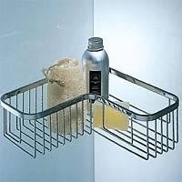 Colombo Design Angolari Угловая полочка, подвесная, цвет: chrome B9611.CR