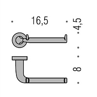 Colombo Design Basic Держатель туалетной бумаги подвесной, цвет: chrome B2708.CR