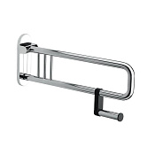 Colombo Design Complementi Поручень для инвалидов 65 см, с держателем для т/б, цвет: chrome B9729.CR