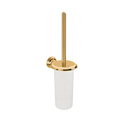 Colombo Design Hermitage Ершик для унитаза подвесной со стеклянной колбой, цвет: HPS gold B3307.HPS-VAN