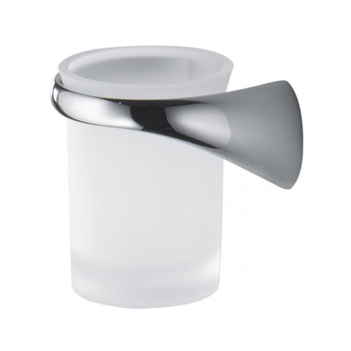 Colombo Design Link Стакан подвесной, матовое стекло, латунь, цвет: chrome B2402S.CR-VAN