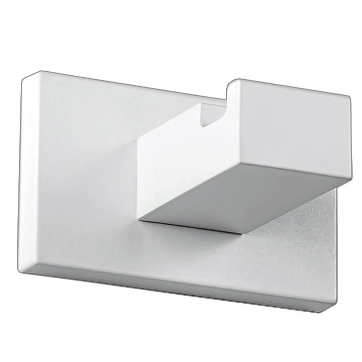 Colombo Design Look Крючок для полотенец, подвесной, одинарный, цвет: matt white BLC27.BM