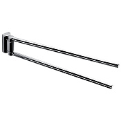 Colombo Design Luna Полотенцедержатель двойной 40 см, подвесной, цвет: chrome B0112.CR
