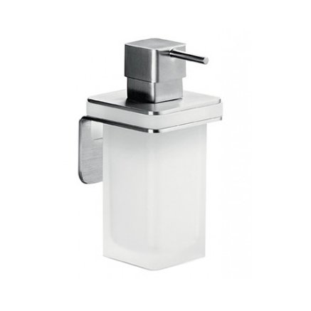 Colombo Design Over Дозатор для жидкого мыла подвесной, стеклянная колба, цвет: stainless steel B9328.SS-VAN