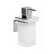 Colombo Design Over Дозатор для жидкого мыла подвесной, стеклянная колба, цвет: stainless steel B9328.SS-VAN