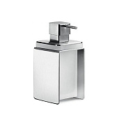 Colombo Design Over Дозатор для жидкого мыла настольный, стеклянная колба, цвет: stainless steel B9329.SS-VAN