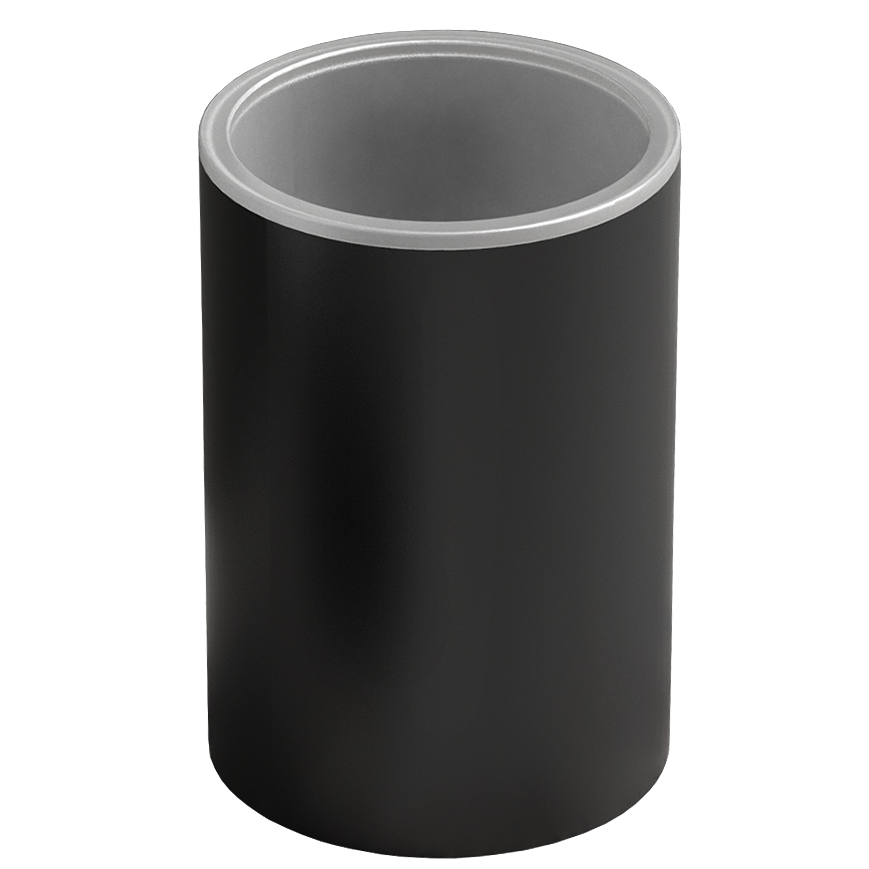 Colombo Design Plus Стакан настольный, матовое стекло, латунь, цвет: matt black W4941.NM