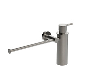 Colombo Design Plus Полотенцедержатель 34 см, подвесной, с дозатором мыла, цвет: stainless steel W4975.HPS1