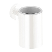 Colombo Design Plus Стакан подвесной, матовое стекло, латунь, цвет: matt white W4902.BM