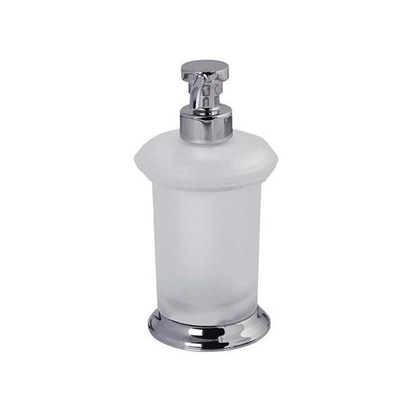Colombo Design Positano Дозатор для жидкого мыла настольный, стеклянная колба, цвет: chrome B9327.CR-VAN