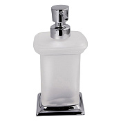 Colombo Design Portofino Дозатор для жидкого мыла, настольный, стеклянная колба, цвет: chrome B9326.CR2-VAN