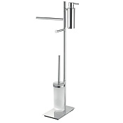 Colombo Design Square Стойка напольная, h81 см, цвет: хром B9918.CR