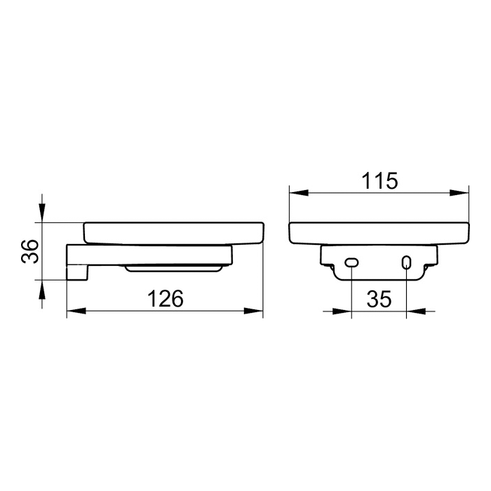 Keuco Collection Moll Мыльница хрустальная, запасная 12755 009000