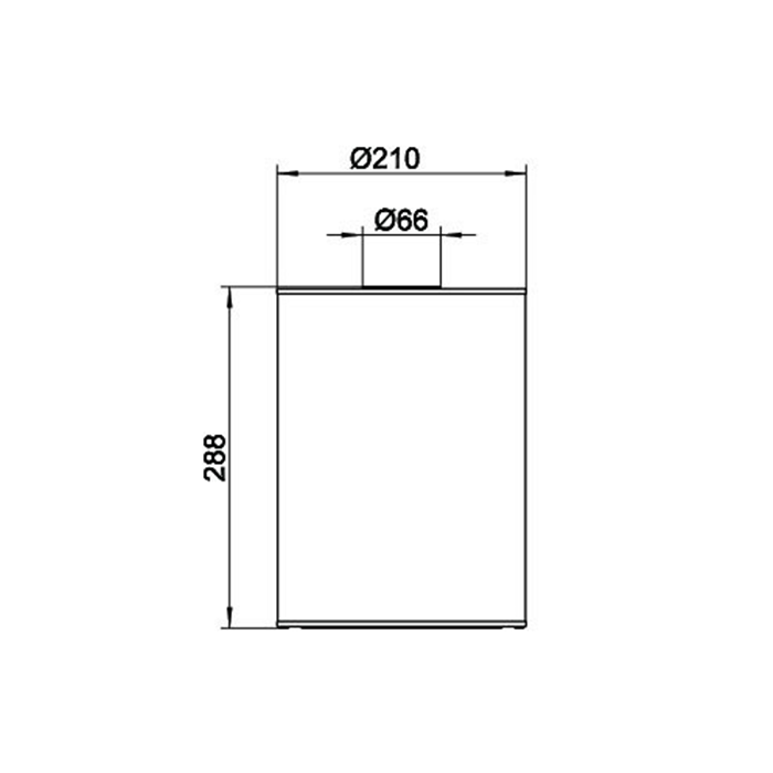 Keuco Plan Ведро для мусора, цвет: хром 49890 10051