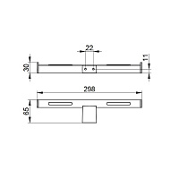 Keuco Plan Двойной держатель для туалетной бумаги, цвет: хром 14963 010003