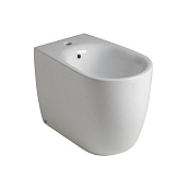 Kerasan Nolita Биде напольное 55x35 см, с 1 отвер. под смес., с перел. и креп., цвет: Bianco 532001*1