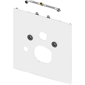 Tece Lux Нижняя панель из стекла для унитаза-биде, цвет: белый глянцевый 9650104