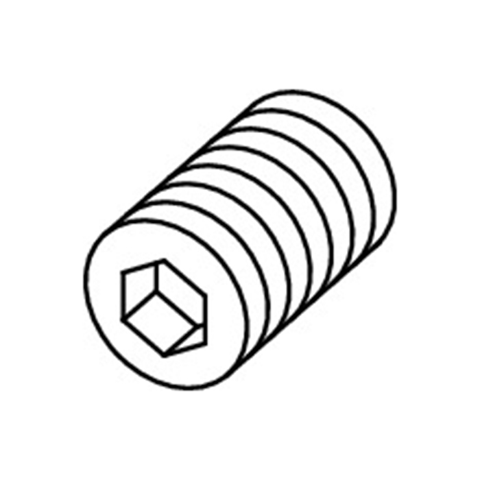 Tece Now Винты для фиксации Solid, с ключом 9240442