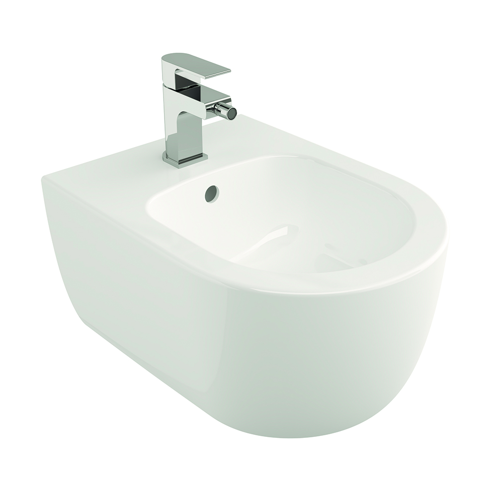 Berges Ego Подвесное биде 49х26h, цвет белый 082017