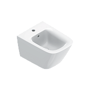 Catalano Green Биде подвесное 37x50 см, 1 отв., с переливом, покр. Cataglaze, цвет: белый глянцевый 0418501001